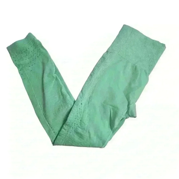 Gymshark Women's Seamless Leggings Size S Neo-Mint Activewear - Picture 1 of 12